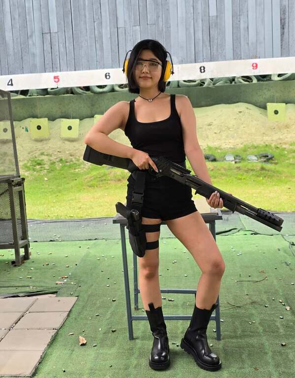 06曼谷實彈射擊場體驗