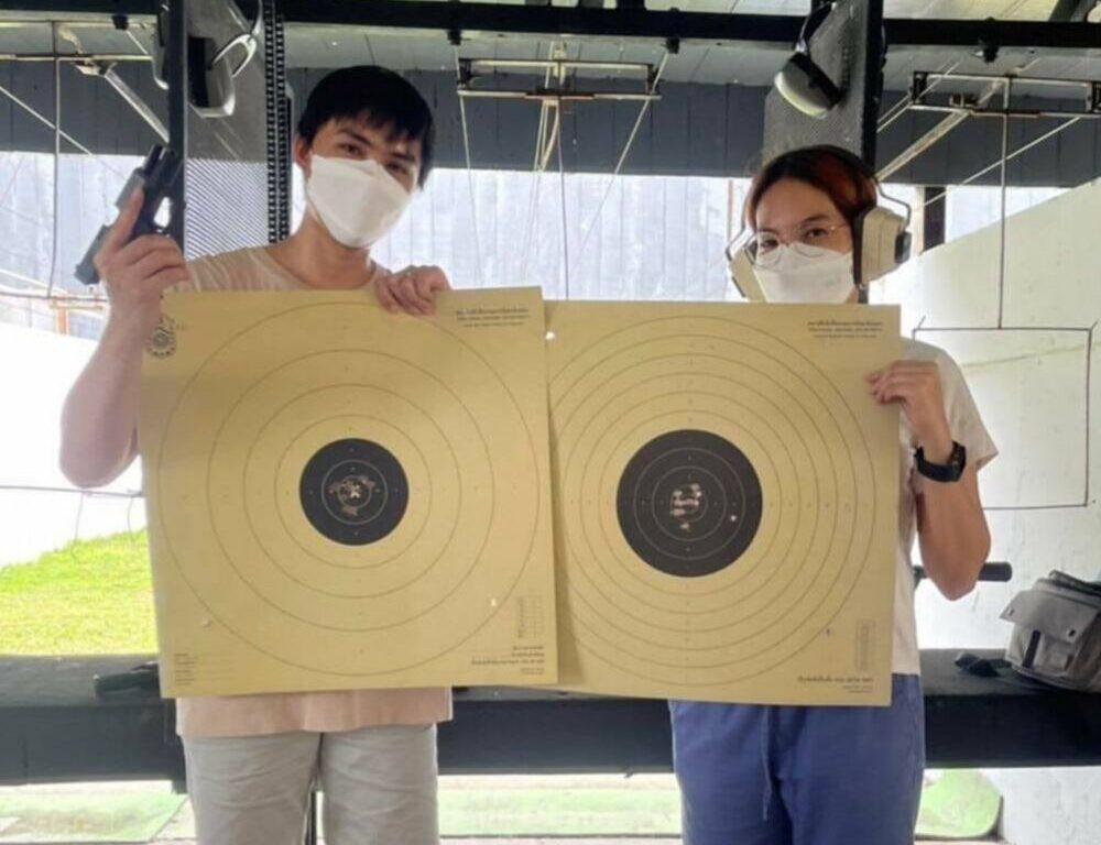 08曼谷實彈射擊場體驗