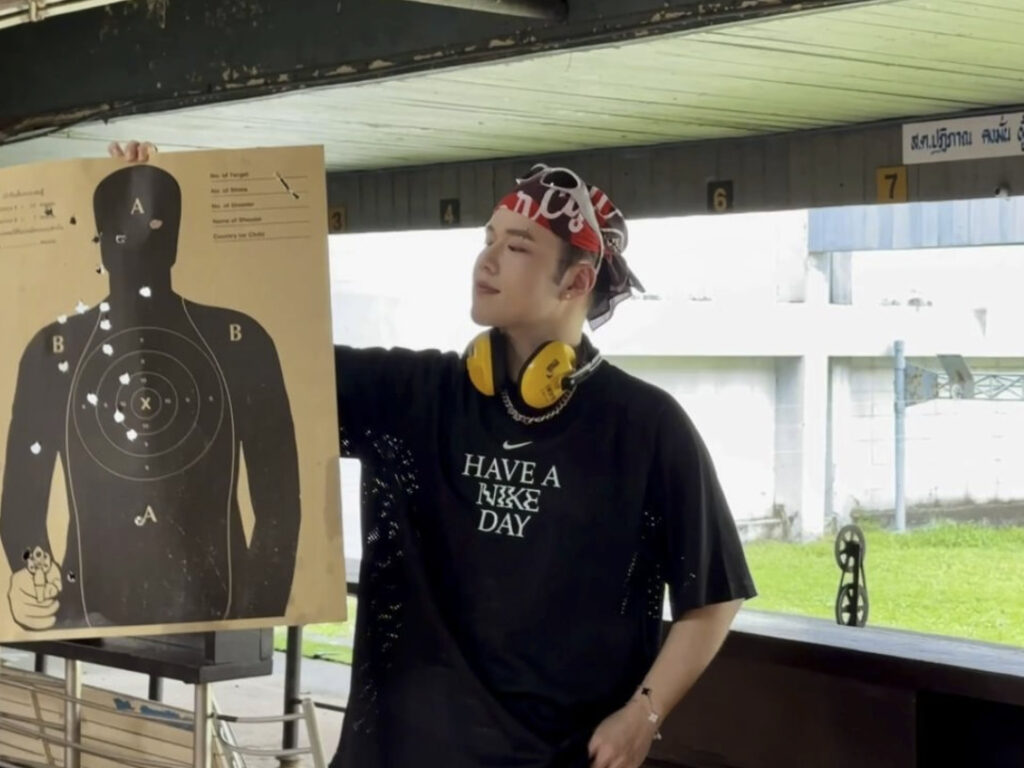 11曼谷實彈射擊場體驗